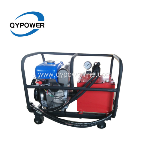 Gas powered hydraulic power unit